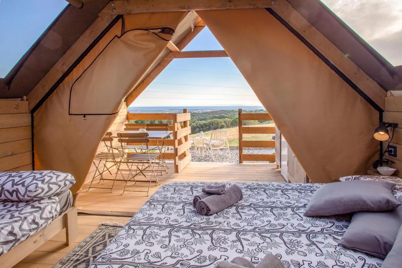 Glamping Debbiare Hotel Riparbella Luxury tent