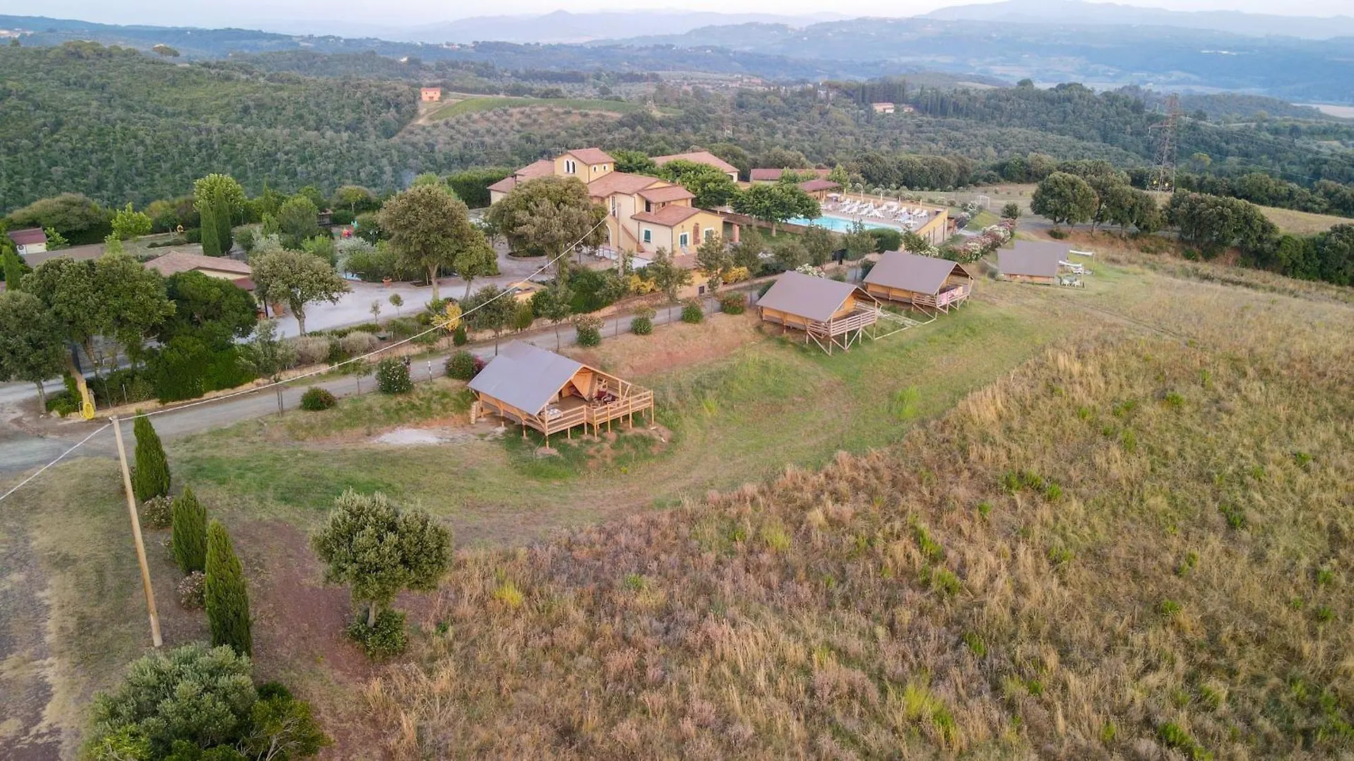 Glamping Debbiare Hotel Riparbella Luxury tent