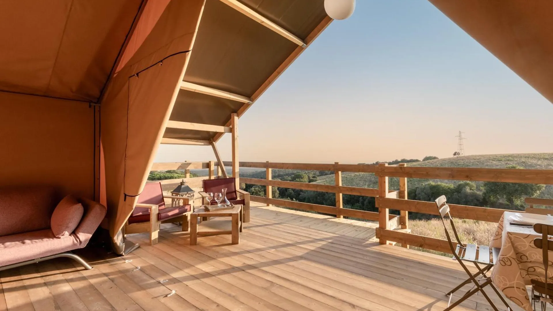 Luxury tent Glamping Debbiare Hotel Riparbella